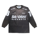 Y2K Racing 78 Number Print Mesh Motorcycle Satoshi Nakamoto Long Sleeve Jersey T Shirt Men Women Breathable Cotton Streetwear - Matrix-studios.com