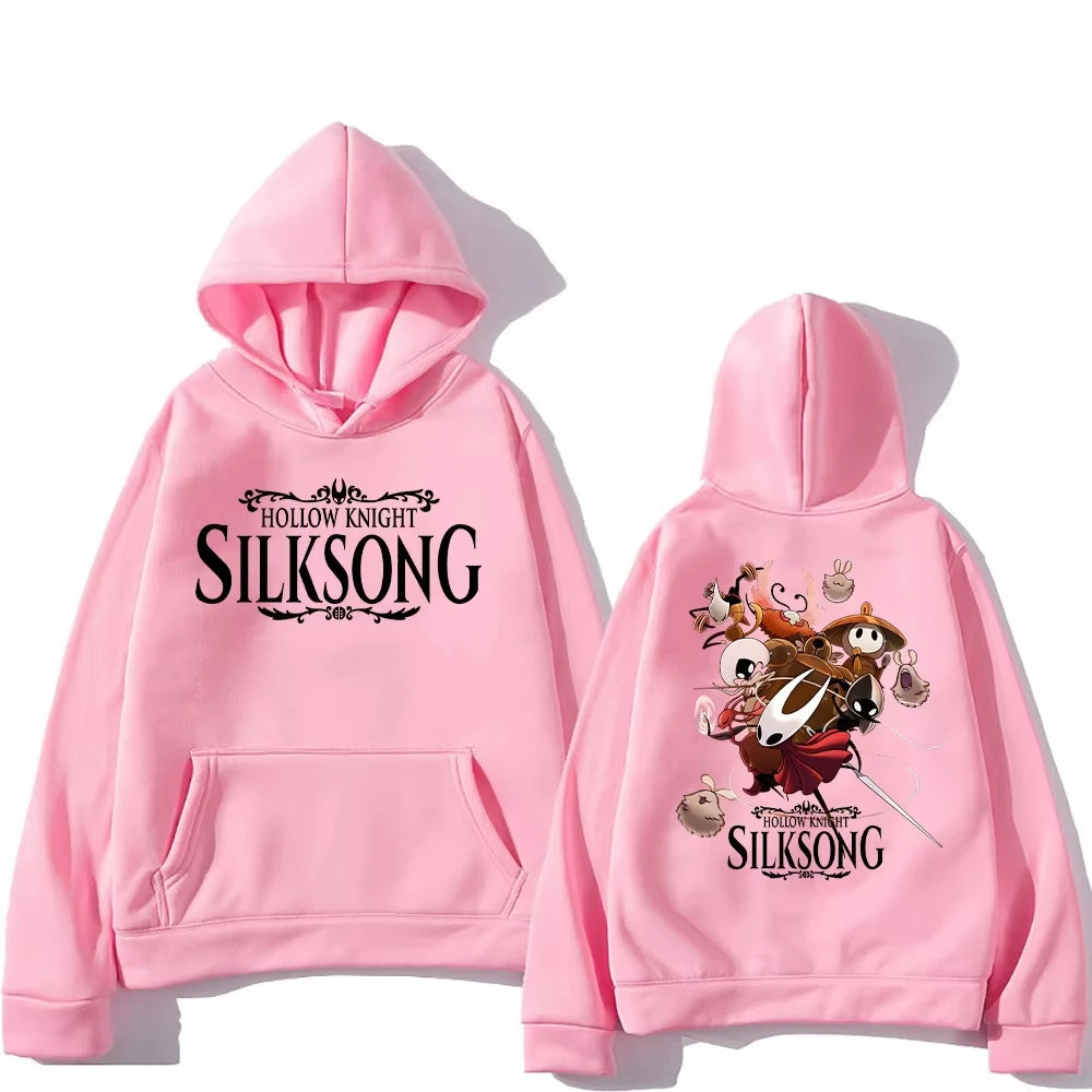Hollow Knight Silksong Hot Game Hoodies Long Sleeve Fashion Casual Pullovers High Street Women Men Sweatshirt Fashion Streetwear - Matrix Studios