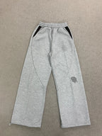 Autumn and winter new trendy men's and women's high street Japanese casual sports letter hooded sweatshirt and pants set