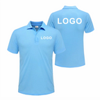 Customized Logo Breathable Polo Shirt Casual Company Group Clothing Lapel Short Sleeve Polo Shirts Work Clothes Print Embroidery - Matrix-studios.com