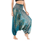 Bohemian Pants Women Pantalones Mujer Hippie High Waist Rayon Harem Baggy Boho Yoga Beach Wear Pour Femme Calca Feminina Printed - Matrix Studios
