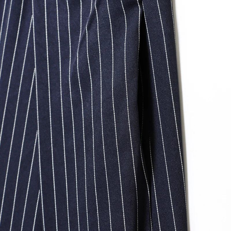 HXAO Striped Pleated Pants Women's Pants Autumn 2025 Ladies Baggy Wide Leg High Waist Pants Casual Oversize Trousers Harem Pants