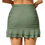 Women 3 Piece Swimsuit Set Swim Skirt For Women Bathing Suit Bottoms High Waisted Ruched Skirt Bathing Suits for Boys 16-18 - Matrix Studios