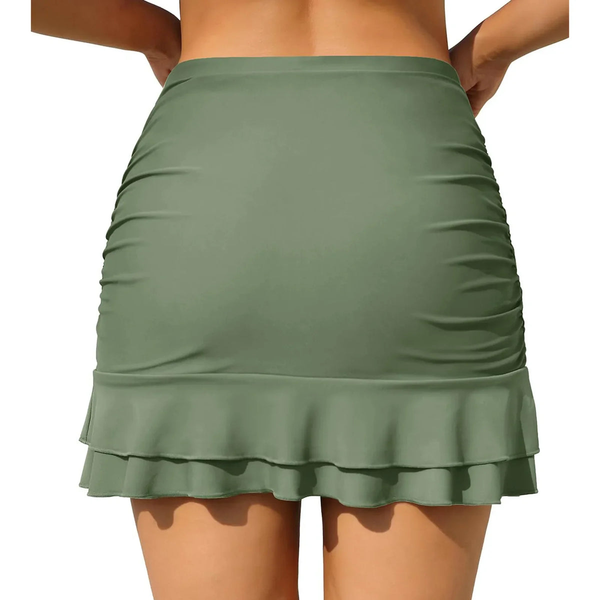 Women 3 Piece Swimsuit Set Swim Skirt For Women Bathing Suit Bottoms High Waisted Ruched Skirt Bathing Suits for Boys 16-18 - Matrix Studios