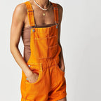 Y2K Vintage Black Denim Rompers Women Sleeveless High Waist Jeans Playsuits Korean Fashion Chic Jumpsuits Overalls Baggy Shorts - Matrix Studios