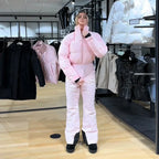 Fashion Turtleneck Ski Jumpsuit Women's Windproof Long Sleeve Thermal Zippers Onesie 2025 Autumn Winter Lady All-in-One Snowsuit - Matrix Studios