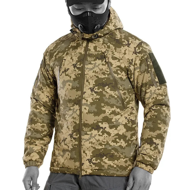 L7 Winter Warm Waterproof Jacket Parkas Men Windbreaks Tactical Hunting Camping Hiking Down Jacket Polar Region Coat - Matrix Studios