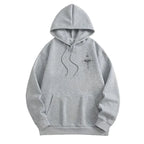 Vintage Compass Print Hoodies for Men High Quality Hooded Long Sleeve Pullover All Season Daily Casual Sports Tops Men's Clothes - Matrix Studios