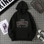 2025 Winter New Women's Hoodie High Street Unisex style Double Pockets Sweatshirts Outerwear Plus-Size Women's Clothing CYXX227 - Matrix Studios