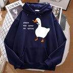 Peace Was Never An Option Printed Hoosie Men Street Oversize Autumn Hooded Hipster Soft Hoodies Hip Hop Warm Sportswears - Matrix Studios