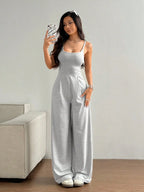 New elegant women's shoulder strap jumpsuit for spring, summer, and autumn - Matrix Studios