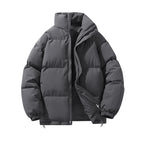 New Fashion Men Winter Stand Collar Down Jackets Warm Parkas Male Casual Thicker Winter Coats Man Slim Fit Short Jackets 3XL - Matrix Studios