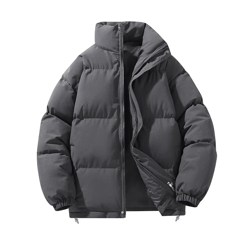 New Fashion Men Winter Stand Collar Down Jackets Warm Parkas Male Casual Thicker Winter Coats Man Slim Fit Short Jackets 3XL - Matrix Studios