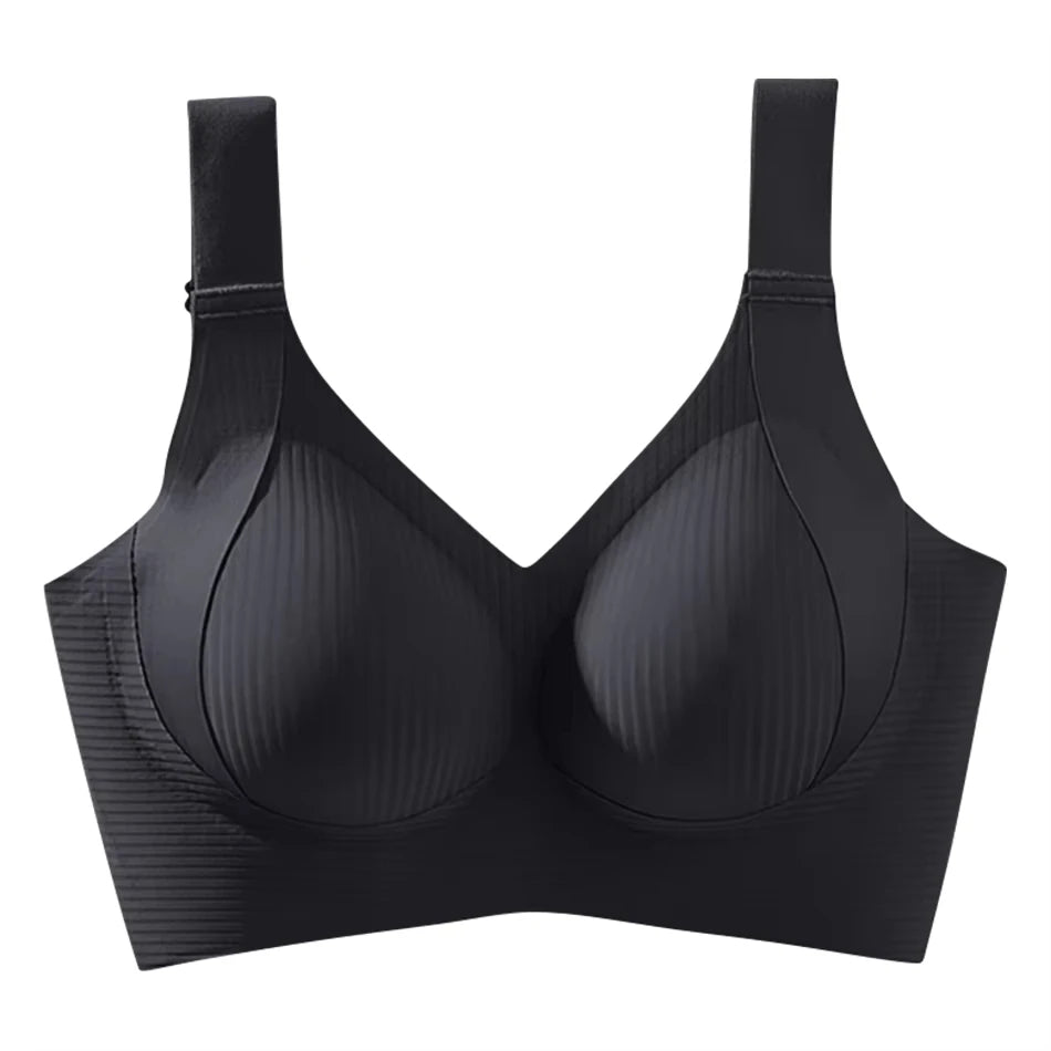 1/2PCS Women's Seamless Underwear, Thin Style, Large Breasts, Small Breasts, No Wires, Pull-up And Anti-sagging Large Size Bra - Matrix Studios