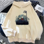 Hollow Knight Hoodies Men Korea Ulzzang Grunge Y2k Aesthetic Fmale Autumn and Winter Pullover Hoddies Graphic Streetwear - Matrix Studios