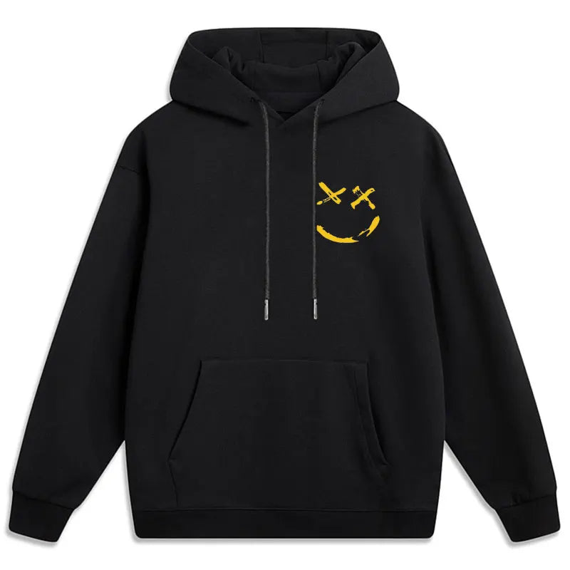Plus Size Men's Hoodies 7XL 6XL Loose Casual Sweatshirts Fashion Long Sleeve Tops 185KG Hooded Pullover Streetwear Male Clothing - Matrix Studios