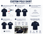 Custom Logo Polo Shirt Men Women Short Sleeve Golf Business Team Workwear Personalized Print Company Uniform Casual Polo Tops - Matrix-studios.com