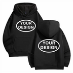 Customized Printed Men's And Women's Hoodies Loose Casual Fashion Long Sleeved Pullovers Embroidered LOGO Street Sports Shirts - Matrix Studios