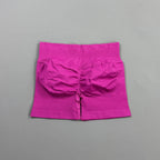HISTELLO Gym Shorts 4.5" Women Fitness Sports Biker Shorts Low Waist Running Pants Workout Scrunch Butt Yoga Seamless Leggings - Matrix-studios.com