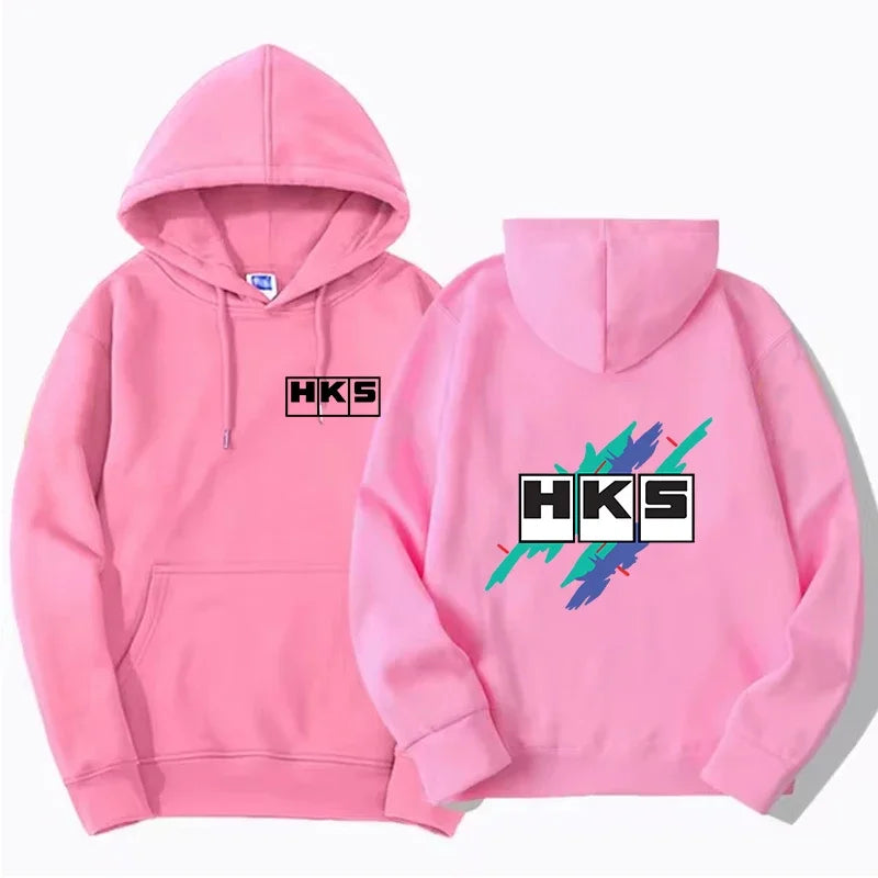 Japan JDM Modified Car HKS ENDLESS Hoodie Women Men Printed Hoodie Loose Casual Hoody Sweatshirt Unisex Long Sleeve Pullover - Matrix Studios