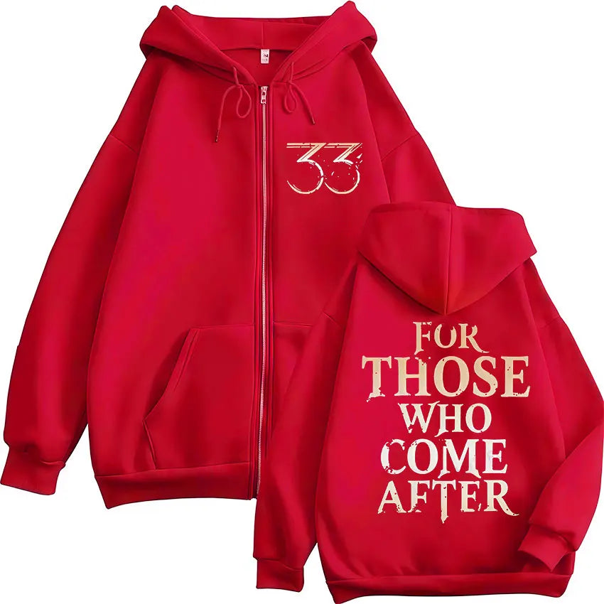 Game Esquie Clair Obscur Expedition 33 Jacket Hoody Unisex Vintage Oversized Zip Up Sweatshirt High Quality Fleece Zipper Hoodie - Matrix Studios