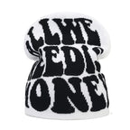 Y2K Letter Knitted Winter Autumn Beanie Cap Men Women Kanye Beanies Gorras Hombre Top Warm Skiing Hat Ear Hats Hip Hop Skullcap - Matrix-studios.com