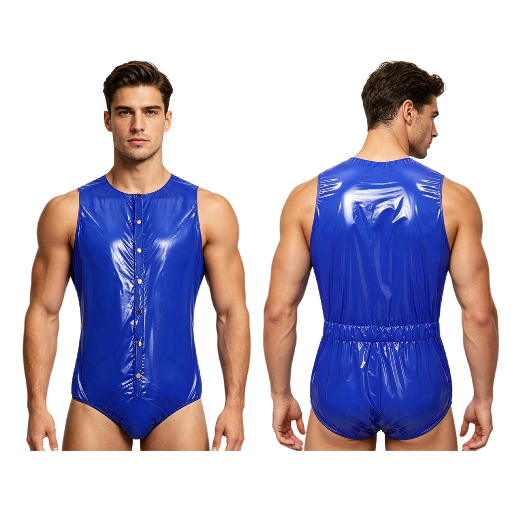 Women Men Washable Diaper Cover Sleeveless Waterproof Bodysuit Swimwear Clubwear Elderly Alzheimer Bedridden Adaptive Clothing - Matrix Studios