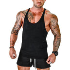 Top Gyms Men's Clothes Tank Vest Gym Shirt Undershirt Man Sportswear Bodybuilding Workout Vests Muscle Clothing Brand Fitness - Matrix Studios