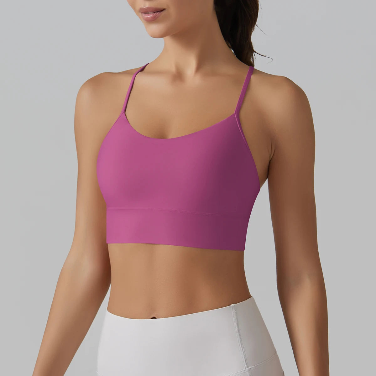Women Sport Bra Fitness Top Yoga Bra Underwear Sexy Y-back Running Yoga Gym Crop Top Women Push Up Sports Bra - Matrix Studios