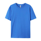 Loose Cotton Solid Tshirts Men Woman Short Sleeve Fashion Brand Trend Couple Clothing Tees Customized Candy Color Summer Tops - Matrix Studios