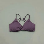 HISTELLO Vision Sports Bra Women Yoga Underwear Gym Running Exercise Backless Bra High Support Active Wear Fitness Workout Top - Matrix Studios