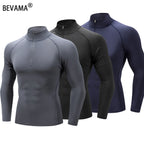 Men's Outdoor Sports Long Sleeve T-shirt Leisure Speed Dry Cycling Fitness Long Sleeve Breathable Elastic Sports Clothing Tops - Matrix Studios
