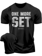 Summer New Adrenaline Power Workout Gym Men's Breathable Round Neck T-Shirt High-Quality Letter Printed Casual Top - Matrix Studios