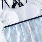 Matching Swimsuits 2024 Two Piece Women Tankini Bathing Suit Beachwear Square-Neck Bathing Suits Female New In Matching Sets - Matrix-studios.com