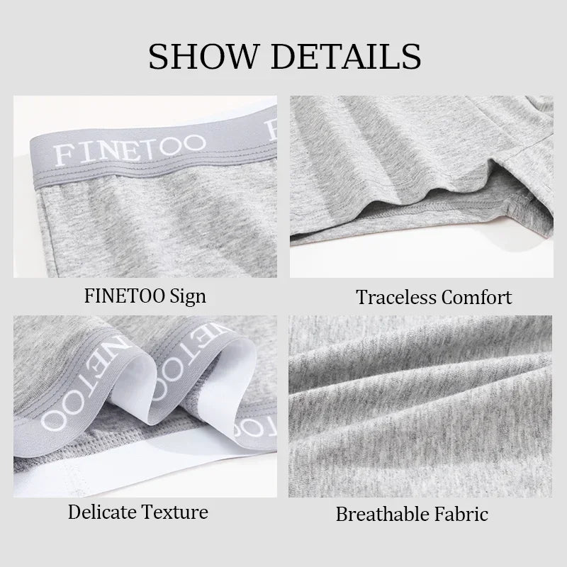 3Pcs Women's Panties Cotton Seamless Sports Boxers Underwear Female Solid Color Briefs Lingerie Intimate Underpant Finetoo S-XXL - Matrix Studios