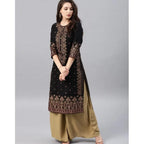 2026 Women's Kurt Fashionable And Elegant Straight Tube Casual O-neck Peacock Pattern New Comfortable Dress Muslim Abaya - Matrix-studios.com