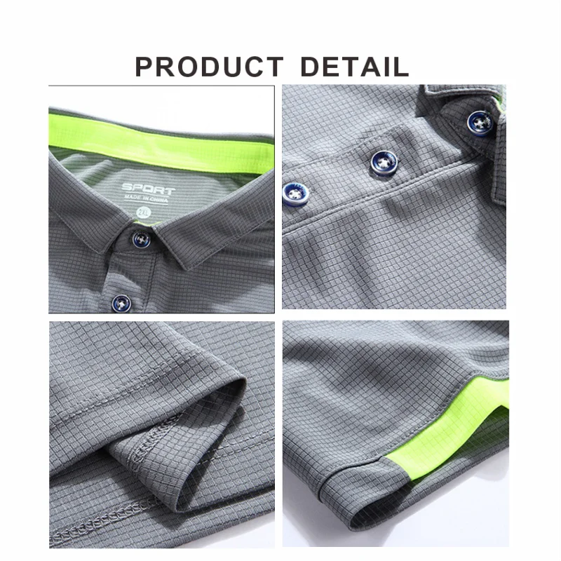 Summer Quick-Drying Polo T Shirt For Men Custom Logo Embroidery Printing Men And Women Golf shirts Personalized Design 2023 New - Matrix-studios.com