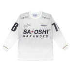 Y2K Racing 78 Number Print Mesh Motorcycle Satoshi Nakamoto Long Sleeve Jersey T Shirt Men Women Breathable Cotton Streetwear - Matrix-studios.com