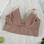2Pcs Bra Set Underwear Set Women Panties Sexy G-String Seamless Bralette Female Lingerie Soft Tank Crop Top - Matrix Studios