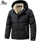 Men's Jacket Stand Collar Mens Parka Winter New Down Jacket Fleece Warm Jackets Men Business Leisure Coat Baseball Coats 8891 - Matrix Studios