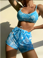 Sexy Bikini 2026 Women 3 Pieces Swimwear Female High Waist Swimsuit Orange Bathers Swimming Bathing Swim Suit Summer Beachwear - Matrix-studios.com
