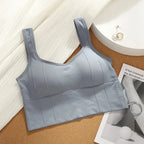 Breathable Sports Bra Anti-Sweat Fitness Top Women Seamless Yoga Bra Shockproof Crop Top Push Up Sport Bra Gym Workout Top - Matrix Studios