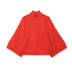 NLZGMSJ Casual Knitted Women Loose Sweater Autumn Long Sleeve Half High Collar Oversize Pullovers Female Warm Sweater Y2K - Matrix Studios