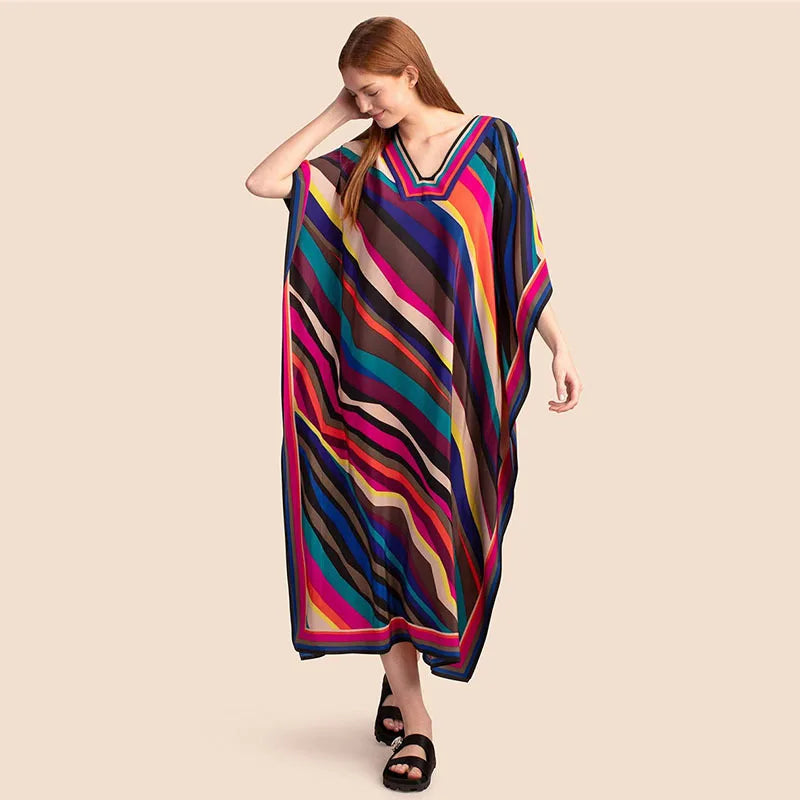 Beach Outfits for Women Cover-ups Swimsuit Bathing Suit Maxi Dress Summer Clothe Plus Size Swimwears - Matrix Studios