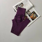 Seamless Sport Yoga High Waist Pants Leggings Sport See Through Yoga Gym Running Quick Dry Pants Scrunch Butt Pants - Matrix-studios.com