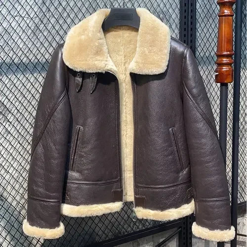 21 Winter Jacket Women Genuine Leather Real Fur Coat Women Thick Outerwear Women's Sheepskin Nature Fur Jacket Abrigos Mujer FCY - Matrix Studios