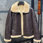 21 Winter Jacket Women Genuine Leather Real Fur Coat Women Thick Outerwear Women's Sheepskin Nature Fur Jacket Abrigos Mujer FCY - Matrix Studios