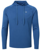 Summer Men's Long Sleeve UPF 50+ Hoodie T-Shirts, Rash Guard Quick Dry T-shirt Outdoor Sport Running Pullover - Matrix Studios