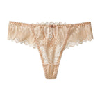 Hollow Out Lace Sexy Girls G String Panties Women Briefs Transparent Thong Thin Underwear Female Low Waist Lingerie Size S-XL - Matrix Studios
