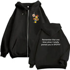 Funny Blame John Meme Zipper Hoodie Shedletsky Forsaken Fashion Autumn/Winter Sweatshirt Men Women Casual Oversized Coats Hoody - Matrix Studios